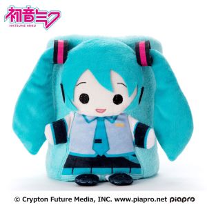 Hatsune Miku: Miku Roll-Up Plush Figure (20cm x 15cm)