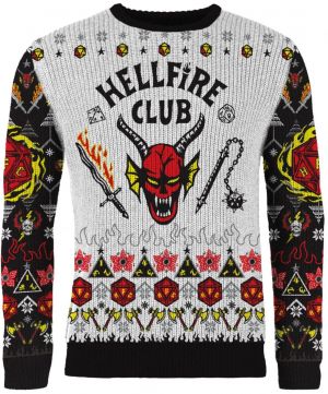 Stranger Things: Hellfire Club Christmas Jumper