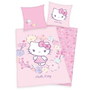 Hello Kitty: Duvet Set 135 x 200 cm / 80 x 80 cm