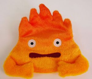 Howl's Moving Castle: Calcifer Plush Coin Purse (12cm) Preorder