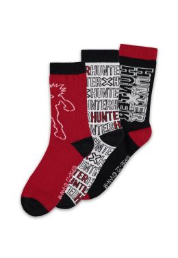 Hunter x Hunter: Logo Socks 3-Pack (43-46)