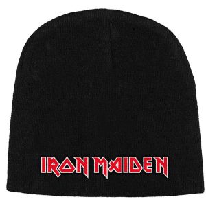 Iron Maiden: Logo - Black Beanie Hat Preorder