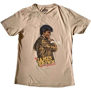 James Brown: Mr Dynamite - Sand T-Shirt