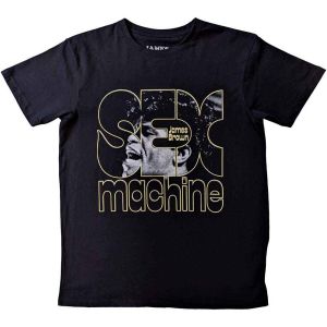 James Brown: Sex Machine - Black T-Shirt