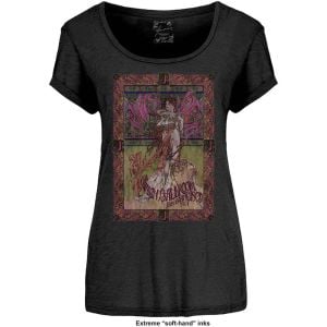 Janis Joplin: Avalon Ballroom '67 (Soft Hand Inks) - Ladies Black T-Shirt