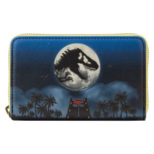 Loungefly Jurassic Park: 30th Anniversary Dino Moon Zip Wallet