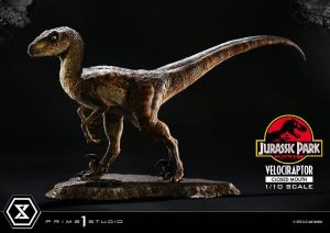 Jurassic Park: Velociraptor Closed Mouth 1/10 Prime Collectibles Statue (19cm) Preorder