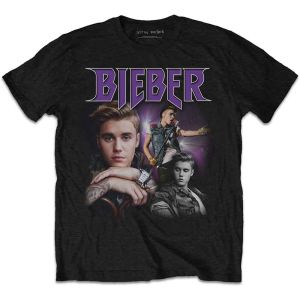 Justin Bieber: JB Homage - Black T-Shirt