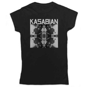 Kasabian: Solo Reflect - Ladies Black T-Shirt