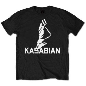 Kasabian: Ultra Face - Black T-Shirt