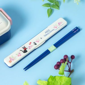 Kiki's Delivery Service: Jiji Flower Garland Chopsticks with Box (18cm) Preorder