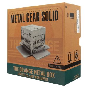 Metal Gear Solid 2: Replica Cardboard Box Preorder