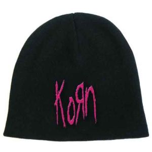 Korn: Logo - Black Beanie Hat