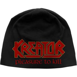 Kreator: Pleasure To Kill (Discharge Print) - Black Beanie Hat Preorder