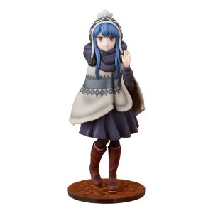 Laid-Back Camp: Rin Shima Lake Shibire Camping Ver. 1/7 Statue (22cm) Preorder