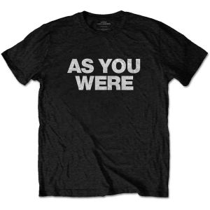 Liam Gallagher: As You Were - Black T-Shirt