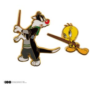 Looney Tunes: Tweety & Sylvester at Hogwarts Pins 2-Pack