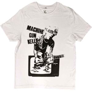 Machine Gun Kelly: TV Warp - White T-Shirt