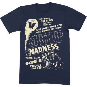 Madness: Shut Up - Navy Blue T-Shirt