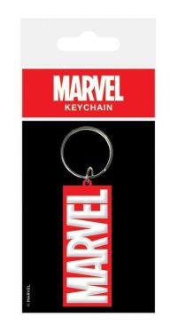 Marvel Comics: Logo Rubber Keychain (6cm) Preorder