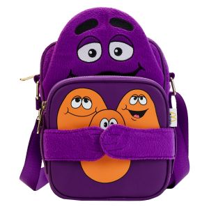 McDonalds: Grimace Cosplay Loungefly Crossbody Bag