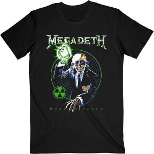 Megadeth: Vic Target Rust In Peace Anniversary - Black T-Shirt