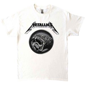 Metallica: Black Album Poster - White T-Shirt