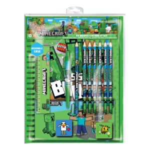 Minecraft: A4 Bumper Stationery Set 12-Piece