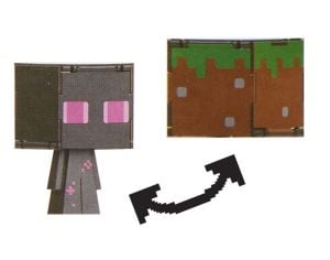 Minecraft: Enderman & Grass Block Flippin Action Figure Preorder