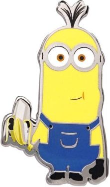 Minion: Kevin Eating Banana More Than a Minion Pin Badge Preorder