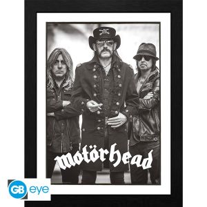 Motorhead: "Group Black and White" Framed Print (30x40cm)