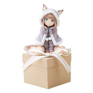 My Cat Is a Kawaii Girl: Present Kinako Statue (15cm) Preorder