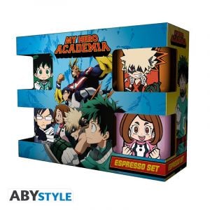 My Hero Academia: Chibi Characters Set of 4 Espresso Mugs