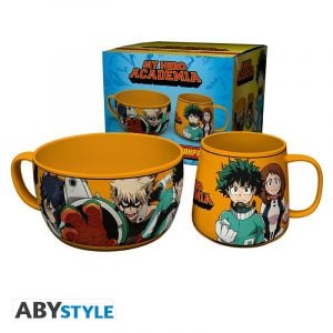 My Hero Academia: Heroes Mug & Bowl Breakfast Set