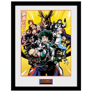 My Hero Academia: Season 1 Framed Print (30x40cm)