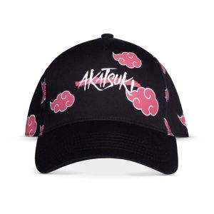 Naruto Shippuden: Akatsuki Curved Bill Cap