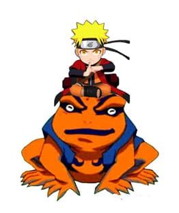 Naruto Shippuden: Light Naruto and Gamakishi 20cm Preorder