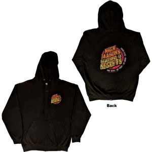 Nick Mason's Saucerful of Secrets: Logo (Back Print) - Black Zip-up Hoodie