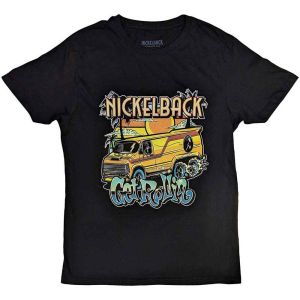 Nickelback: Get Rollin' - Black T-Shirt