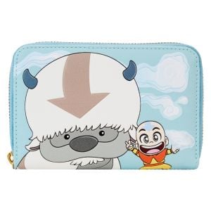 Loungefly: Avatar The Last Airbender Aang Appa Momo Zip Around Wallet