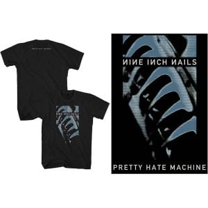 Nine Inch Nails: Pretty Hate Machine (Back Print) - Black T-Shirt