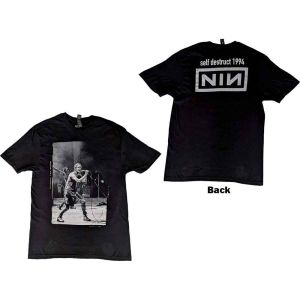 Nine Inch Nails: Self Destruct '94 (Back Print) - Black T-Shirt