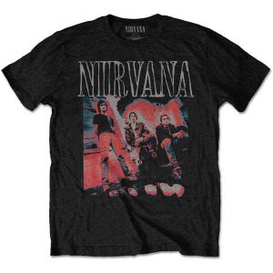 Nirvana: Kris Standing - Black T-Shirt