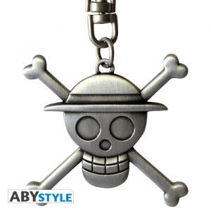 One Piece: Luffy Skull 3D Premium Keychain