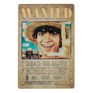 One Piece: Luffy Wanted Poster Limited Edition Ingot Preorder