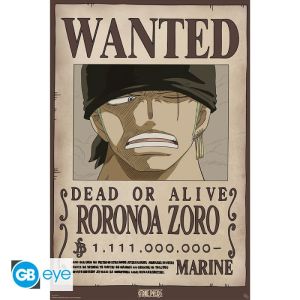 One Piece: Zoro Wano Wanted Maxi Poster (91.5x61cm)