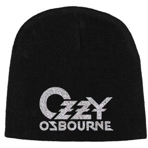 Ozzy Osbourne: Logo - Black Beanie Hat Preorder