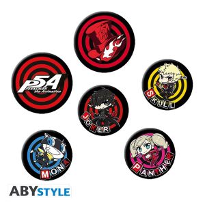 Persona 5: Phantom Thieves Chibi Badge Pack