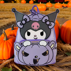 Loungefly: Sanrio Kuromi Pumpkin Mini Backpack