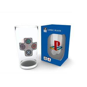 Playstation: Buttons 400ml Glass